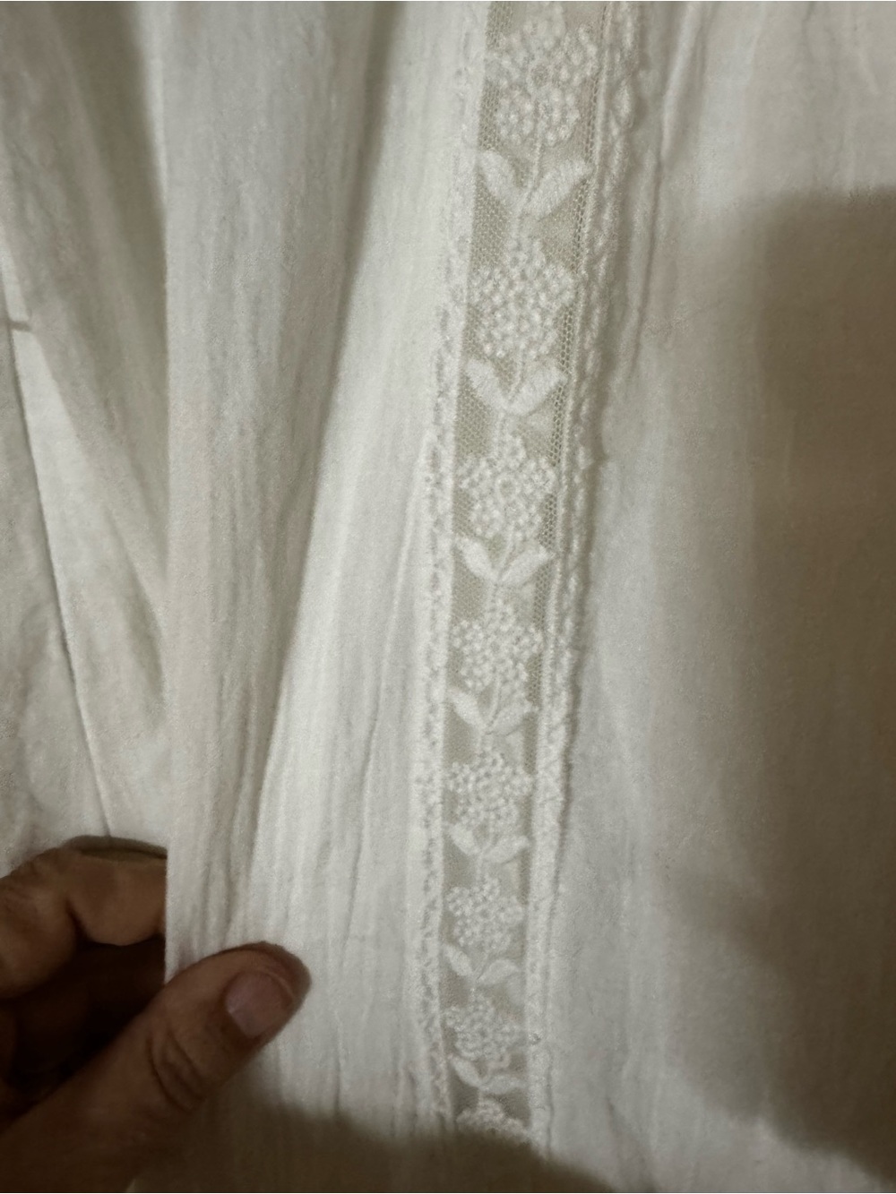 Lulu's White Smocked Tiered Midi Dress - Picture 4 of 7